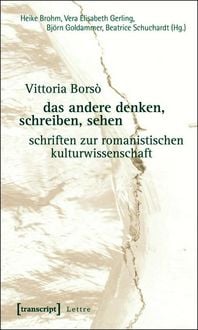 Produktbild: Das andere denken, schreiben, sehen