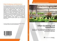 Produktbild: Urban Gardening und Governance