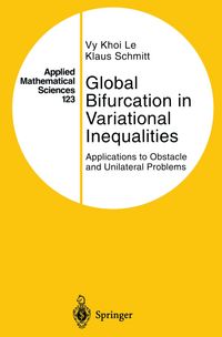 Produktbild: Global Bifurcation in Variational Inequalities