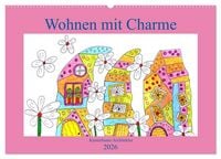 Produktbild: Wohnen mit Charme (Wandkalender 2026 DIN A2 quer), CALVENDO Monatskalender