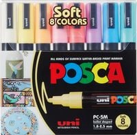 Bild vom Artikel Uni-ball Marker POSCA PC-5M Pastell 8er Set vom Autor 