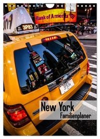 Produktbild: New York Familienplaner (Wandkalender 2027 DIN A4 hoch), CALVENDO Monatskalender