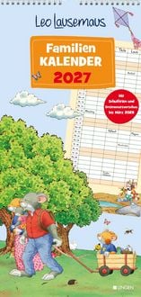 Produktbild: Leo Lausemaus &ndash; Familienkalender 2027