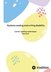 Produktbild: Dyslexia reading and writing disability