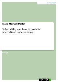 Produktbild: Vulnerability and how to promote intercultural understanding