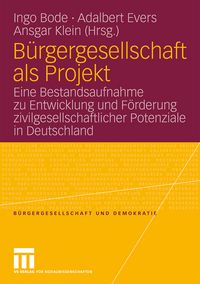 Produktbild: B&uuml;rgergesellschaft als Projekt
