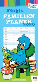 Produktbild: Finkis Familienplaner 2026