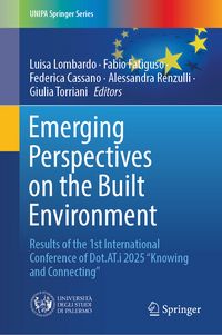 Produktbild: Emerging Perspectives on the Built Environment
