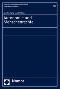 Produktbild: Autonomie und Menschenrechte