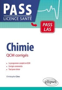 Produktbild: Chimie - QCM corrig&eacute;s