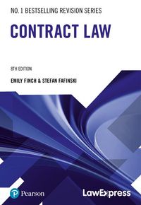 Produktbild: Finch, E: Law Express Revision Guide: Contract Law