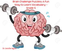 Produktbild: Brain Challenge Puzzles: A Fun Way to Learn Vocabulary - Grade 5