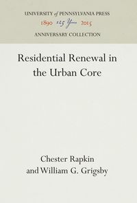 Produktbild: Residential Renewal in the Urban Core