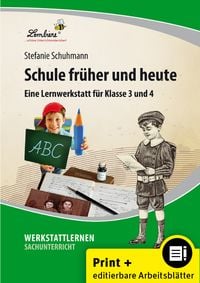 Produktbild: Schule fr&uuml;her und heute