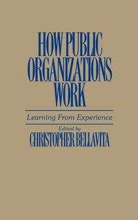 Produktbild: How Public Organizations Work