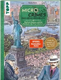 Produktbild: Micro Crimes. Das Krimi-Suchbuch. Sherlock Holmes und die R&uuml;ckkehr des Prof. Moriarty. Finde die Gangster von New York im Gewimmel der Goldenen 20er!