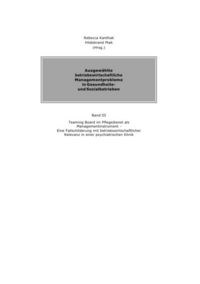 Produktbild: Ausgew&auml;hlte betriebswirtschaftliche Managementprobleme in Gesundheits- und Sozialbetrieben