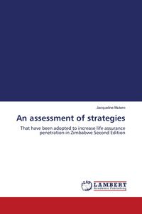 Produktbild: An assessment of strategies