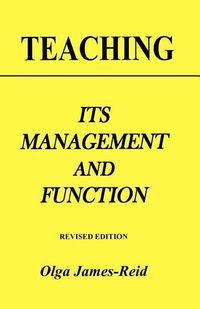 Produktbild: Teaching: Its Management and Function
