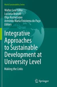 Produktbild: Integrative Approaches to Sustainable Development at University Level
