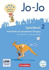 Produktbild: Jo-Jo Sprachbuch - Allgemeine Ausgabe 2016 - 2. Schuljahr