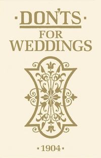 Produktbild: Don'ts for Weddings