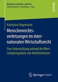 Produktbild: Menschenrechtsverletzungen im internationalen Wirtschaftsrecht