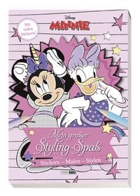 Produktbild: Disney Minnie: Mein gro&szlig;er Styling-Spa&szlig;: Stickern, Malen, Stylen