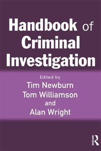 Produktbild: Handbook of Criminal Investigation