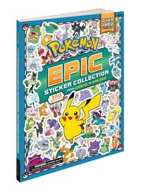 Produktbild: Pok&eacute;mon Epic Sticker Collection 3rd Edition: From Kanto to Paldea