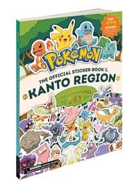 Produktbild: Pok&eacute;mon the Official Sticker Book of the Kanto Region