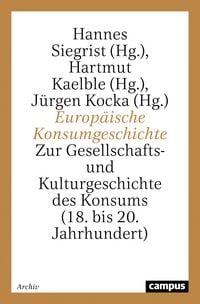 Produktbild: Europ&auml;ische Konsumgeschichte