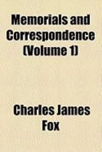Produktbild: Memorials and Correspondence (Volume 1)