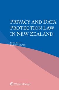 Produktbild: Privacy and Data Protection Law in New Zealand