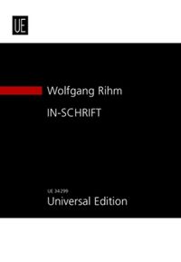 Produktbild: IN-SCHRIFT f&uuml;r Orchester