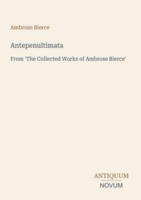 Produktbild: Antepenultimata
