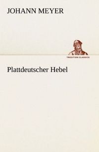 Produktbild: Plattdeutscher Hebel
