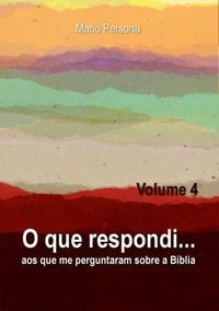 Produktbild: O Que Respondi... (volume 4)