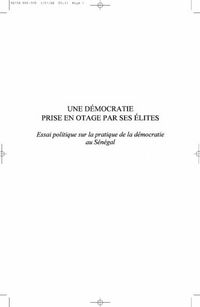 Produktbild: Une democratie prise en otage par ses elites