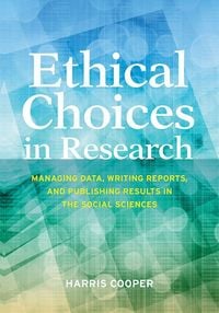 Produktbild: Ethical Choices in Research