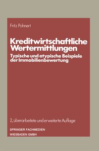 Produktbild: Kreditwirtschaftliche Wertermittlungen