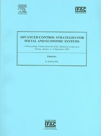 Produktbild: Advanced Control Strategies for Social and Economic Systems