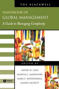 Produktbild: The Blackwell Handbook of Global Management