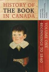 Produktbild: History of the Book in Canada