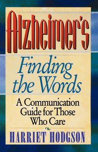 Produktbild: Alzheimers - Finding the Words