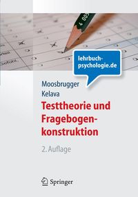 Bild vom Artikel Testtheorie und Fragebogenkonstruktion vom Autor Helfried Moosbrugger