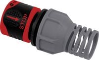 Produktbild: TOOLCRAFT 1561115 Kunststoff Schlauchkupplung 19mm (3/4\") &Oslash; Wasserstop