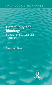 Produktbild: Community and Ideology (Routledge Revivals)