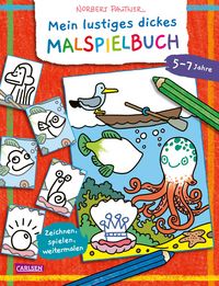 Produktbild: Mein lustiges dickes Malspielbuch