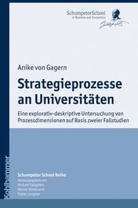 Produktbild: Strategieprozesse an Universit&auml;ten